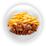 French Fries & Donner Meat 